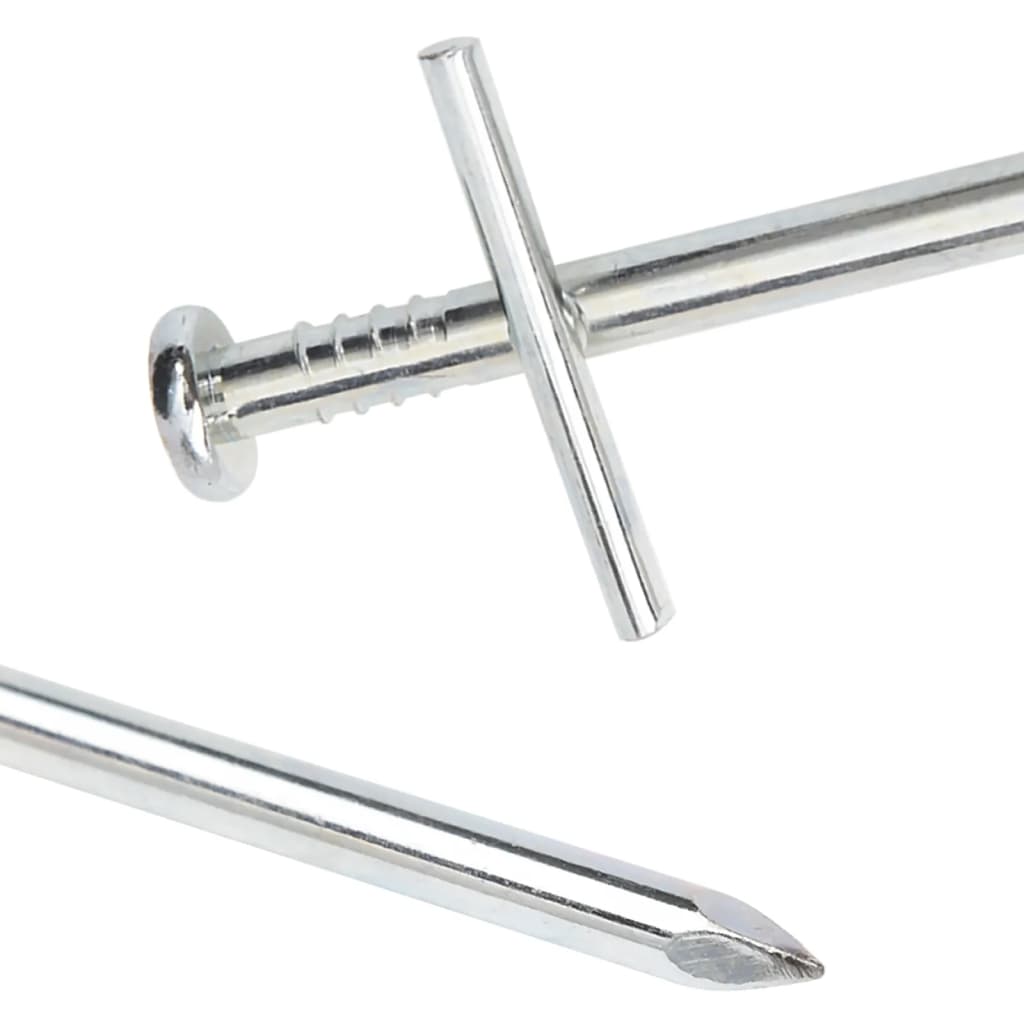 Picchetti per Tenda 24 pz 23 cm Ã˜6 mm in Acciaio Zincato