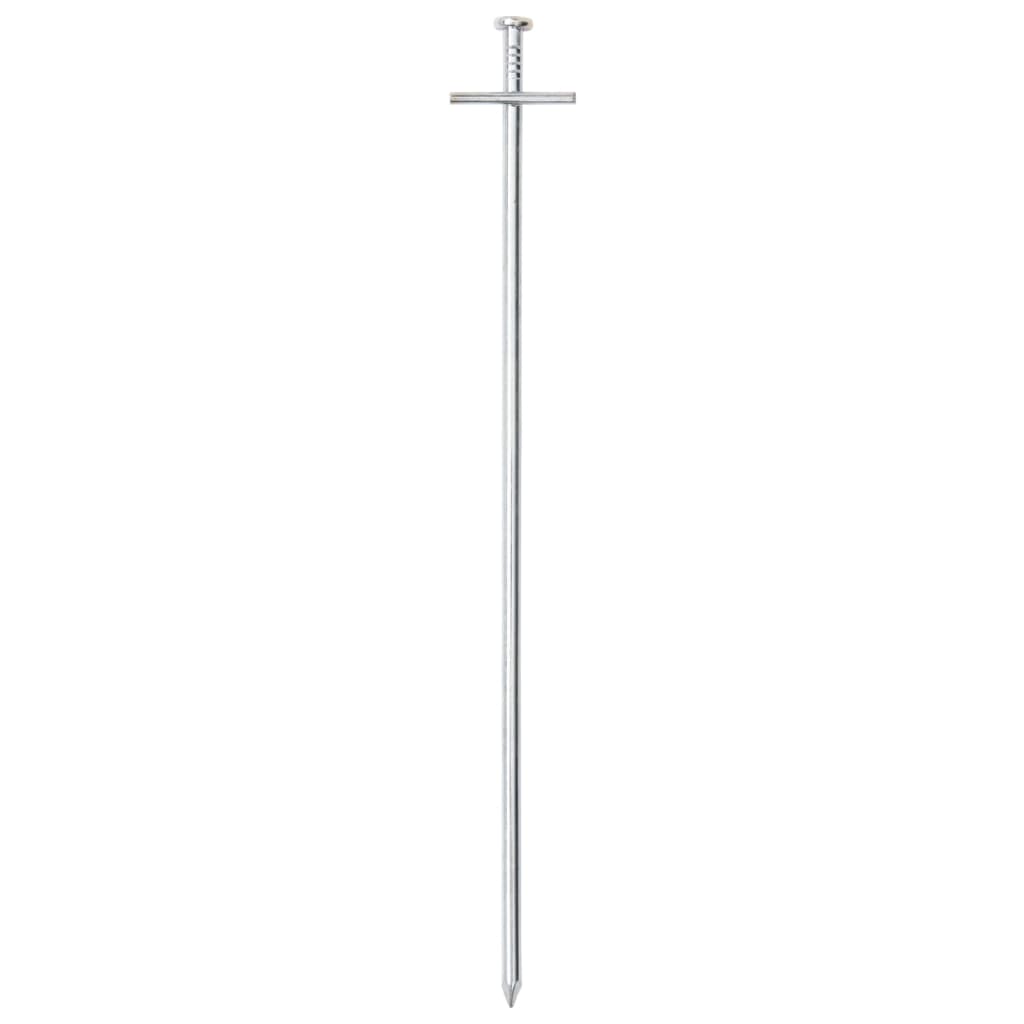 Picchetti per Tenda 24 pz 29,5 cm Ã˜6 mm in Acciaio Zincato