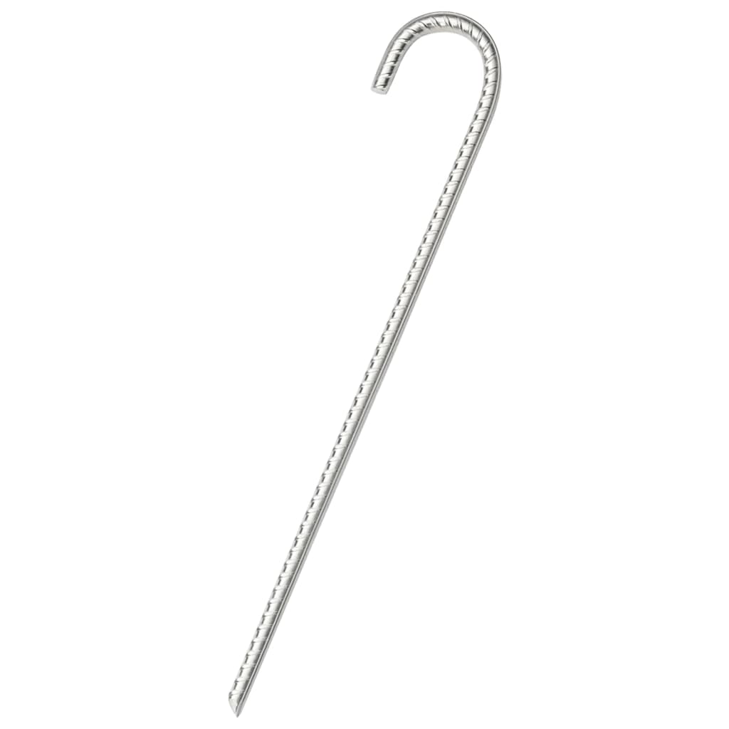 Picchetti per Tenda 6 pz 37 cm Ã˜10 mm in Acciaio Zincato