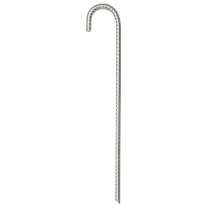 Picchetti per Tenda 12 pz 37 cm ÃƒËœ10 mm in Acciaio Zincato