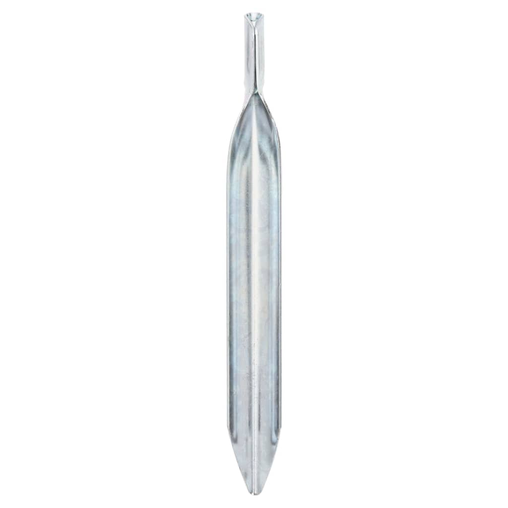 Picchetti Tenda 24pz a Forma di V 17 cm Ã˜20 mm Acciaio Zincato