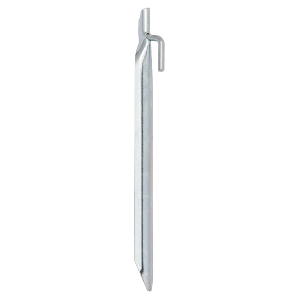 Picchetti Tenda 24 pz a Forma di V 24 cm Ã˜20 mm Acciaio Zincato