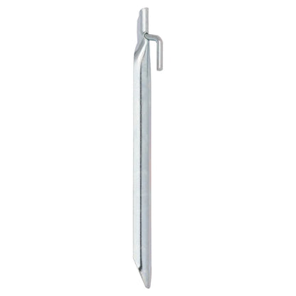 Picchetti Tenda 24 pz a Forma di V 24 cm Ã˜20 mm Acciaio Zincato