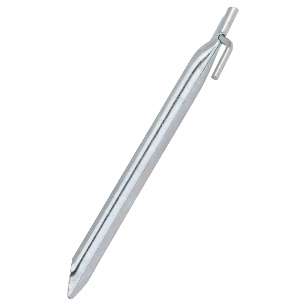 Picchetti Tenda 24 pz a Forma di V 24 cm Ã˜20 mm Acciaio Zincato