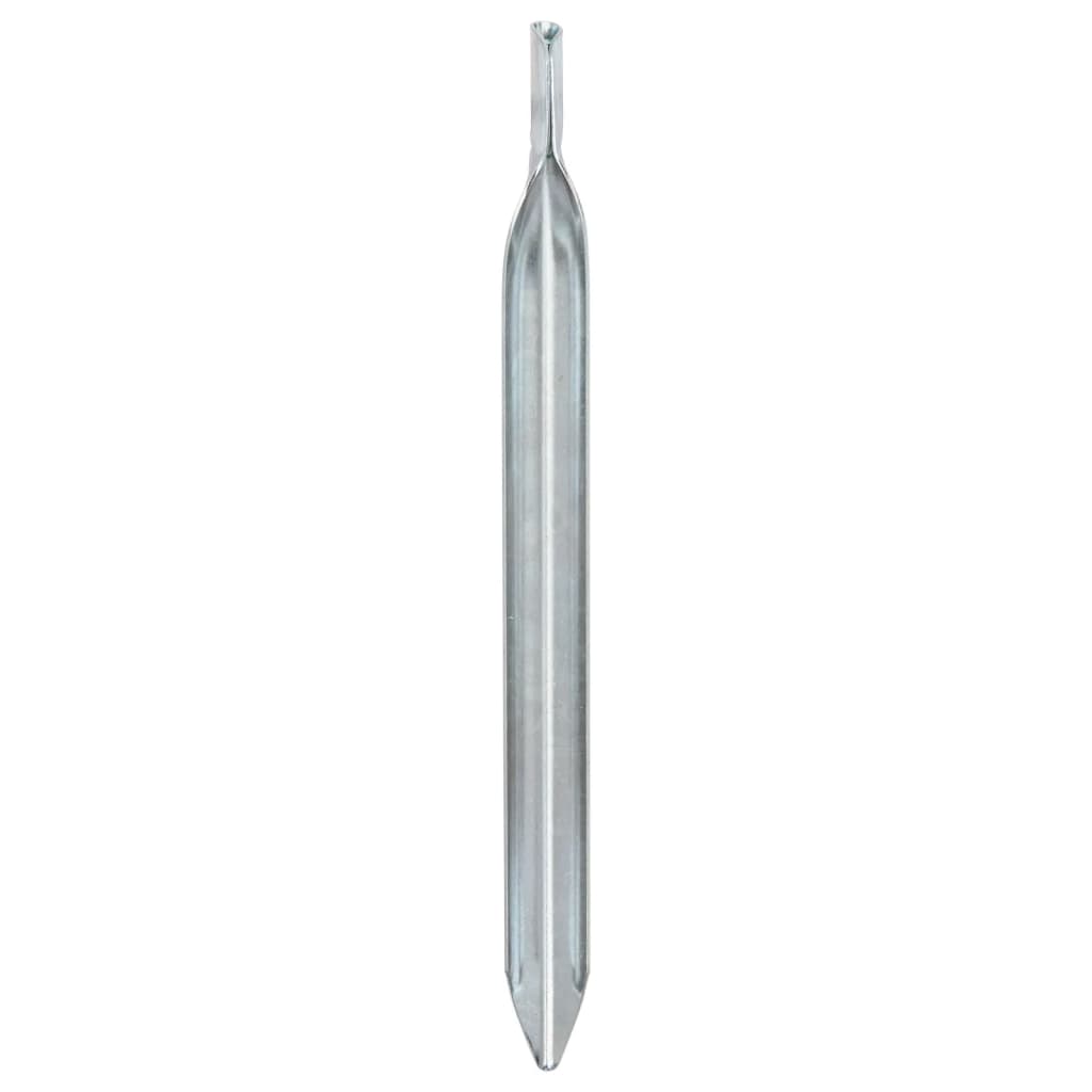 Picchetti Tenda 24 pz a Forma di V 24 cm Ã˜20 mm Acciaio Zincato