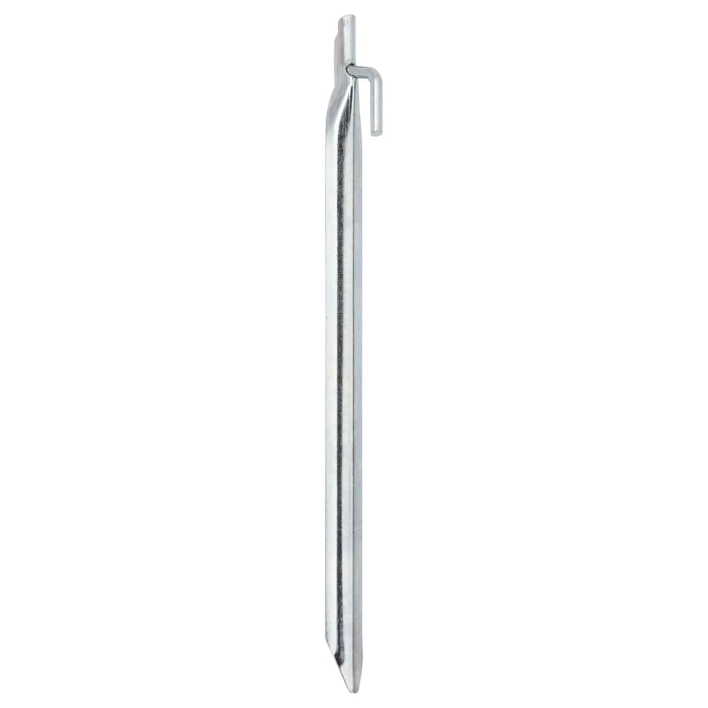 Picchetti Tenda 24 pz Forma di V 29,5 cm Ã˜20 mm Acciaio Zincato