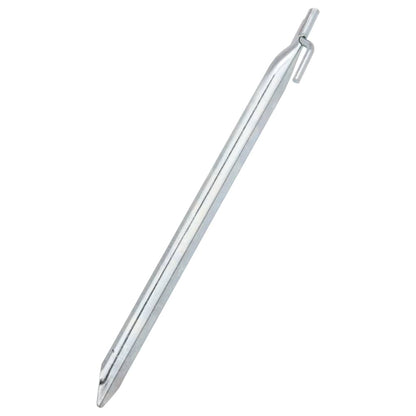 Picchetti Tenda 24 pz Forma di V 29,5 cm Ã˜20 mm Acciaio Zincato