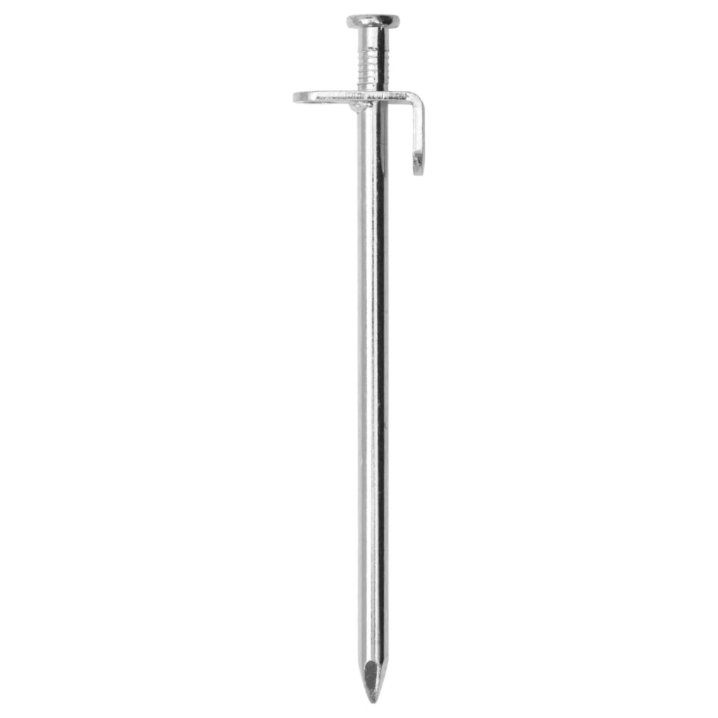 Picchetti per Tenda 24 pz 19,5 cm 8 mm in Acciaio Zincato