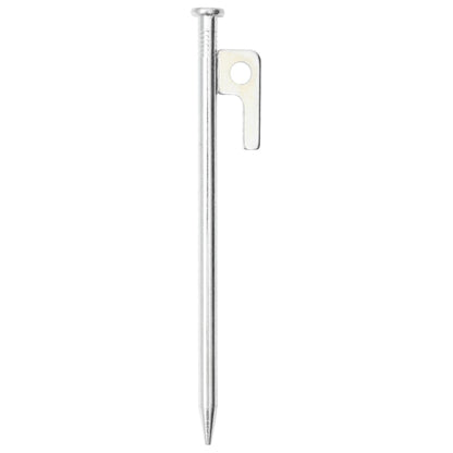 Picchetti per Tenda 24 pz 20 cm 9 mm in Acciaio Zincato