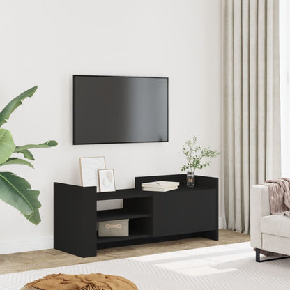 Mobile Porta TV Nero 100x35x40 cm in Legno Multistrato