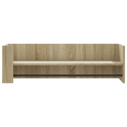 Scaffale a Parete Rovere Sonoma 100x35x30,5cm Legno Multistrato