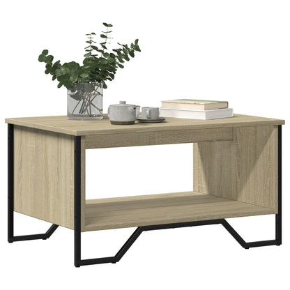 Tavolino da Salotto Rovere Sonoma 75x51x40 cm Legno Multistrato