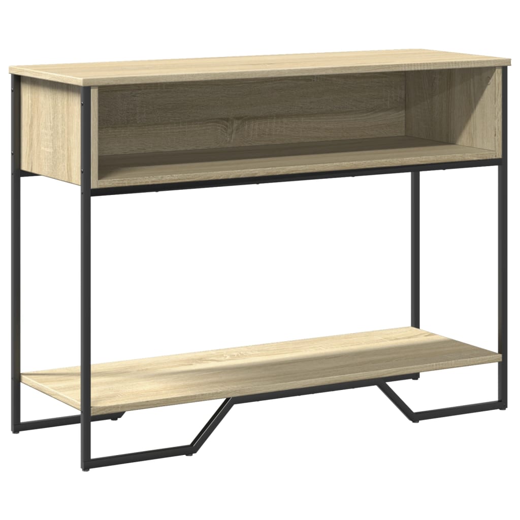 Tavolo Consolle Rovere Sonoma 100x35x74,5 cm in Truciolato