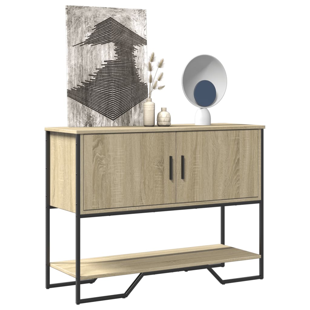 Tavolo Consolle Rovere Sonoma 100x35x74,5 cm in Truciolato