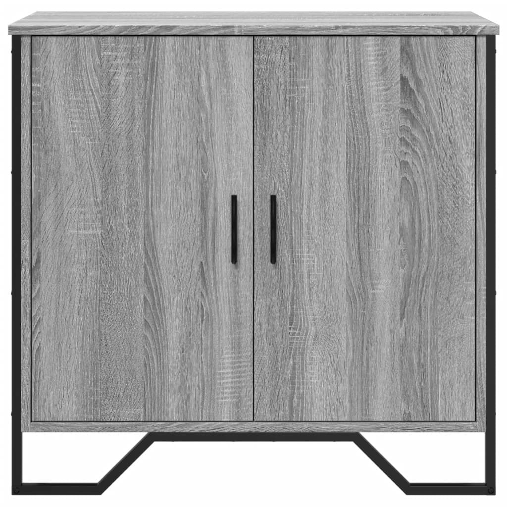 Credenza Grigio Sonoma 78x35,5x74,5 cm in Legno Multistrato
