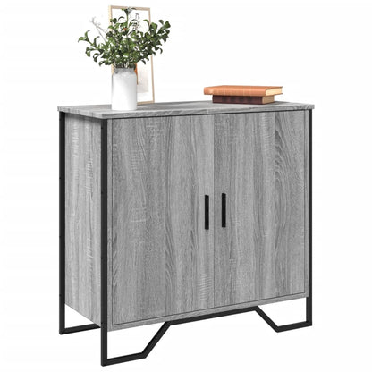 Credenza Grigio Sonoma 78x35,5x74,5 cm in Legno Multistrato