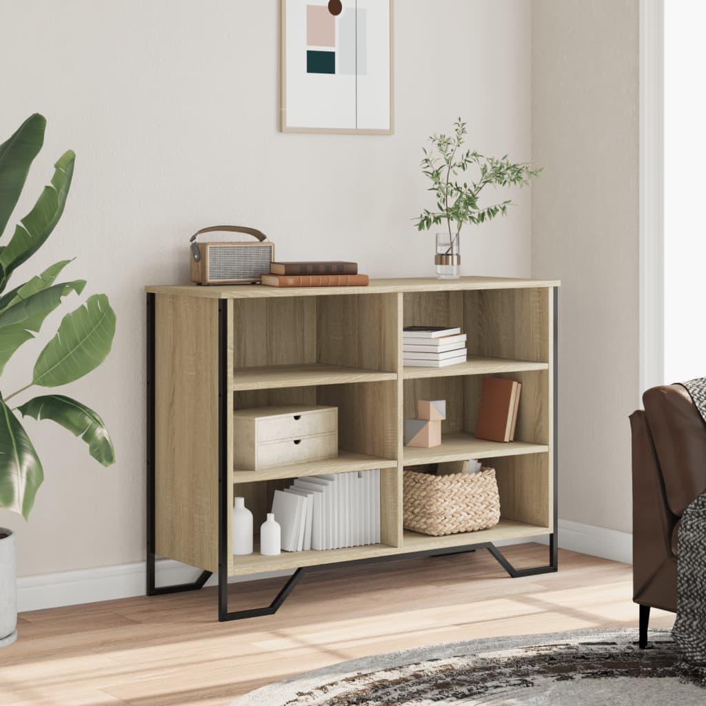 Credenza Rovere Sonoma 101x35,5x74,5 cm in Legno Multistrato