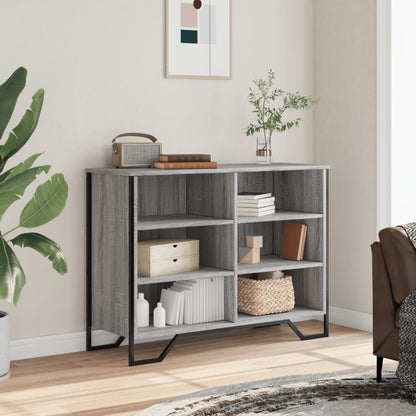 Credenza Grigio Sonoma 101x35,5x74,5 cm in Legno Multistrato