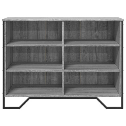 Credenza Grigio Sonoma 101x35,5x74,5 cm in Legno Multistrato
