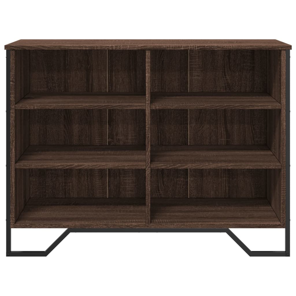 Credenza Rovere Marrone 101x35,5x74,5 cm in Legno Multistrato
