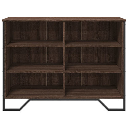 Credenza Rovere Marrone 101x35,5x74,5 cm in Legno Multistrato