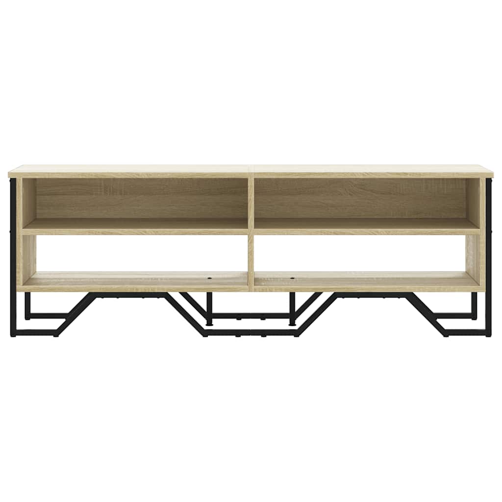 Mobile TV Rovere Sonoma 122x34x41 cm in Legno Multistrato