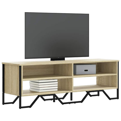 Mobile TV Rovere Sonoma 122x34x41 cm in Legno Multistrato