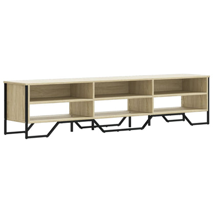 Mobile Porta TV Rovere Sonoma 180x34x41 cm Legno Multistrato