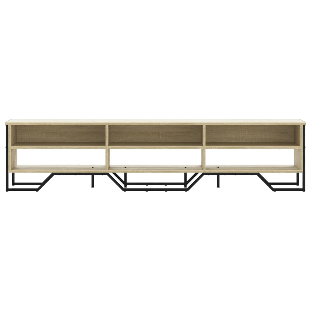 Mobile Porta TV Rovere Sonoma 180x34x41 cm Legno Multistrato