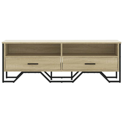 Mobile TV Rovere Sonoma 122x34x41 cm in Legno Multistrato