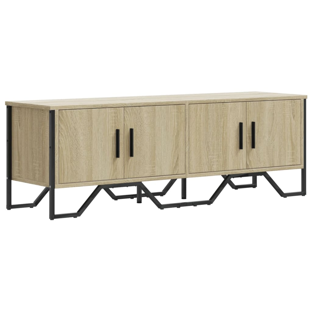 Mobile TV Rovere Sonoma 122x34x41 cm in Legno Multistrato