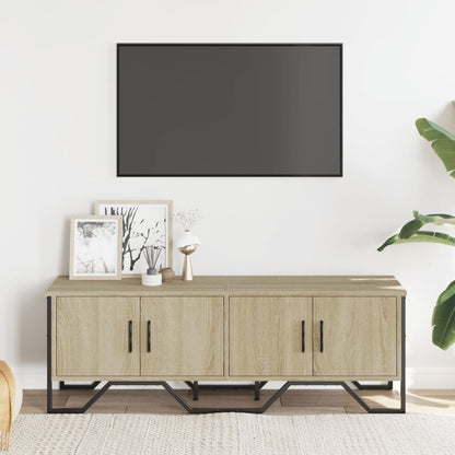 Mobile TV Rovere Sonoma 122x34x41 cm in Legno Multistrato