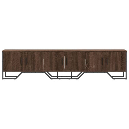 Mobile Porta TV Rovere Marrone 180x34x41cm in Legno Multistrato