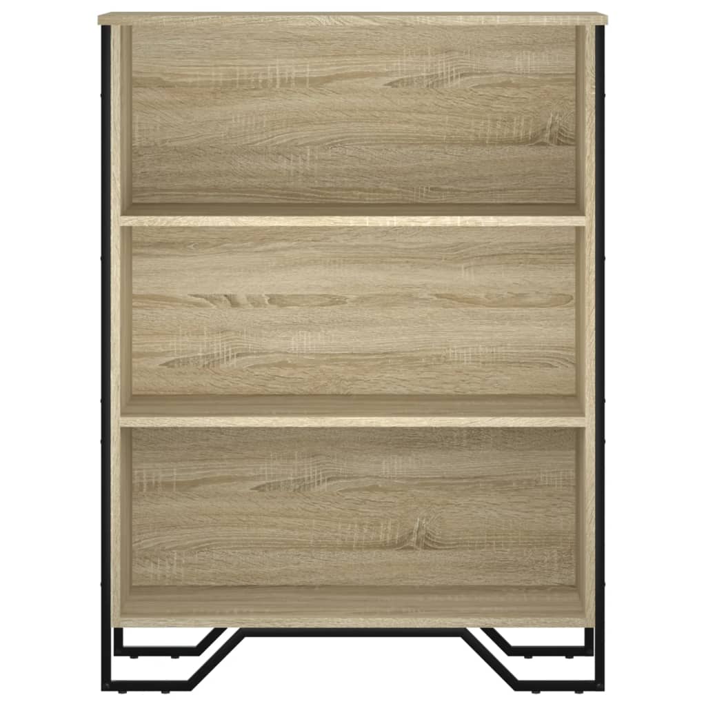 Libreria Rovere Sonoma 80x31x106 cm in Legno Multistrato