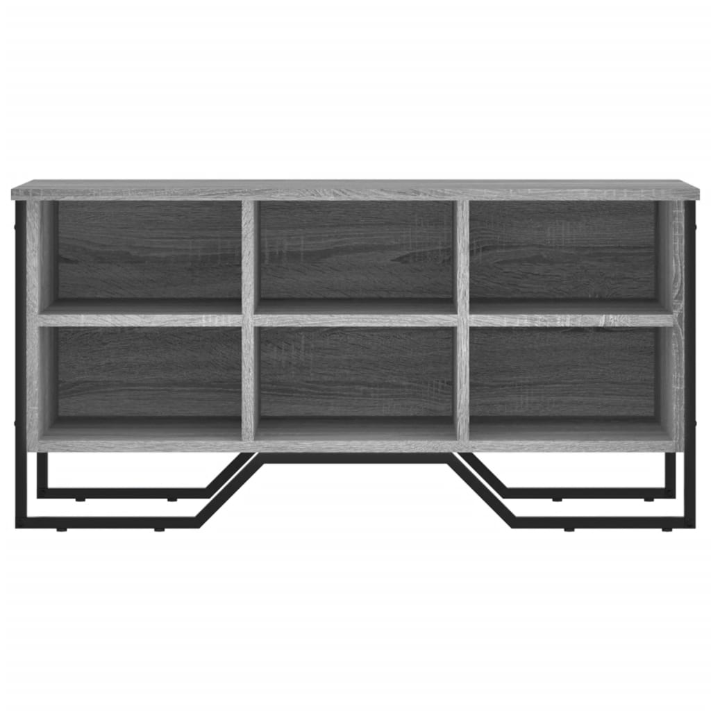 Scarpiera Grigio Sonoma 90x38x45,5 cm in Truciolato