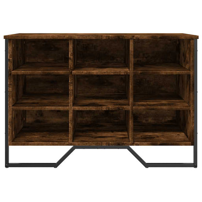 Scarpiera Rovere Fumo 90x38x61,5 cm in Truciolato