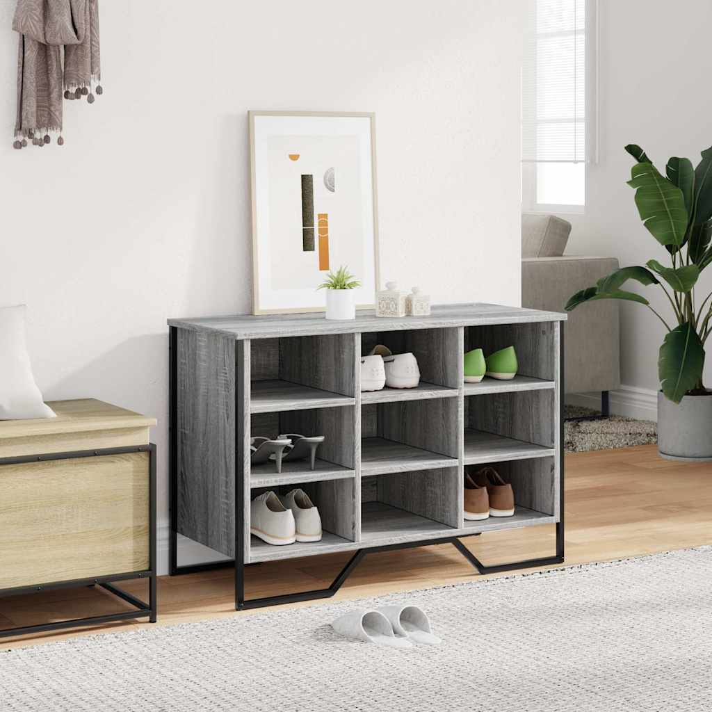 Scarpiera Grigio Sonoma 90x38x61,5 cm in Truciolato