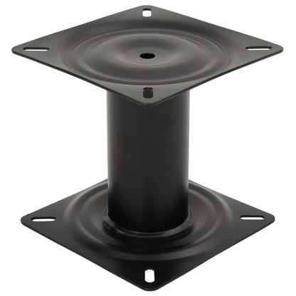 Supporto per Sedile da Barca Nero 18 cm in Acciaio