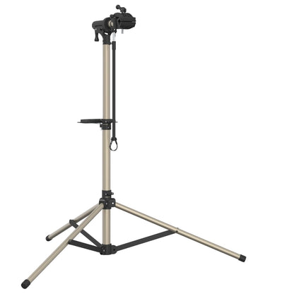 Supporto per Riparazione Bici Regolabile 120-165 cm Alluminio