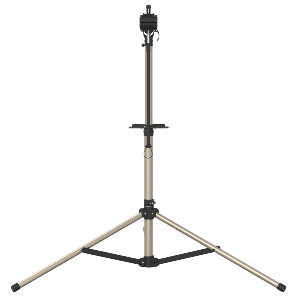 Supporto per Riparazione Bici Regolabile 120-165 cm Alluminio