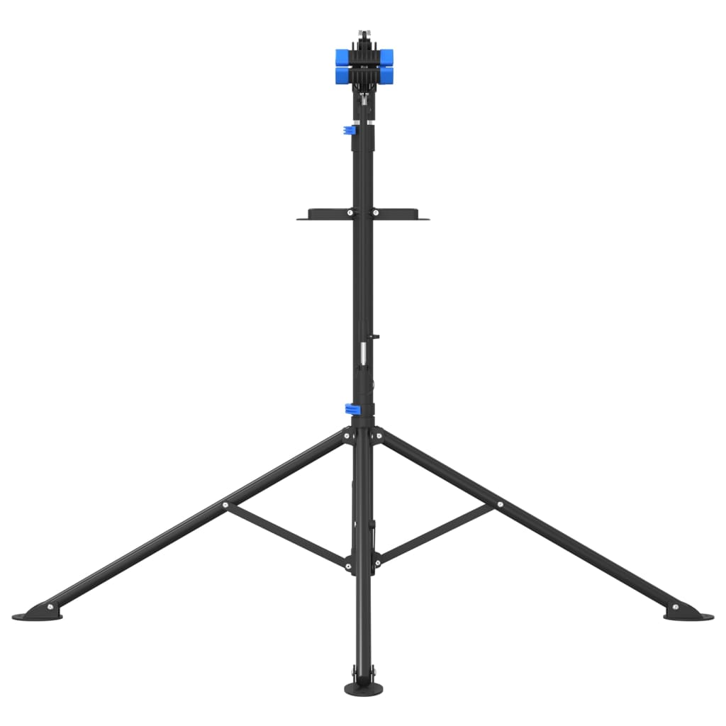 Supporto Riparazione Bici Regolabile 108-188 cm Blu in Acciaio