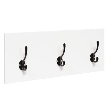 Set Mobili da Ingresso 4 pz Bianco in Legno Multistrato