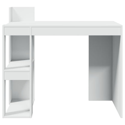 Scrivania Ufficio Bianca 103,5x56,5x94 cm in Legno Multistrato