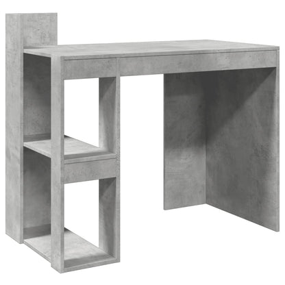 Scrivania Grigio Cemento 103,5x56,5x94 cm in Legno Multistrato