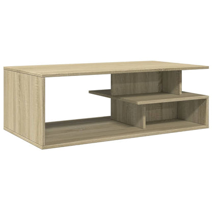 Tavolino Salotto Rovere Sonoma 102x55x35cm in Legno Multistrato