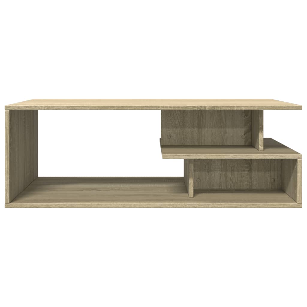 Tavolino Salotto Rovere Sonoma 102x55x35cm in Legno Multistrato