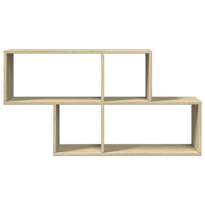 Scaffale a Parete Rovere Sonoma 100x20x53cm Legno Multistrato