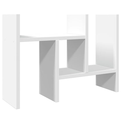 Organizer Scrivania Bianco 34,5x15,5x35,5 cm Legno Multistrato