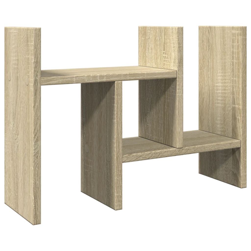 Organizer Scrivania Rovere Sonoma 34,5x15,5x35,5 cm Multistrato