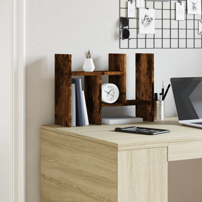 Organizer Scrivania Rovere Fumo 34,5x15,5x35,5 cm Multistrato
